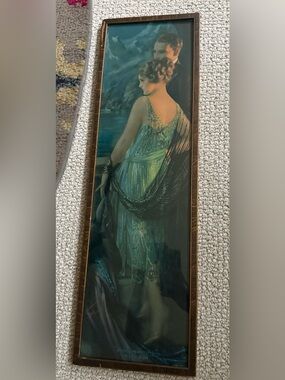 Feyreissler Signed "Honeymooning in the Alps lithograph.